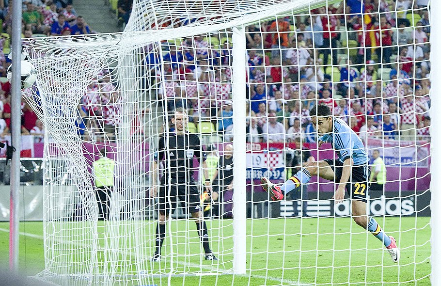 Полузащитник сборной Испании Хесус Навас стал автором гола, похоронившего надежды Хорватии на выход в четвертьфинал