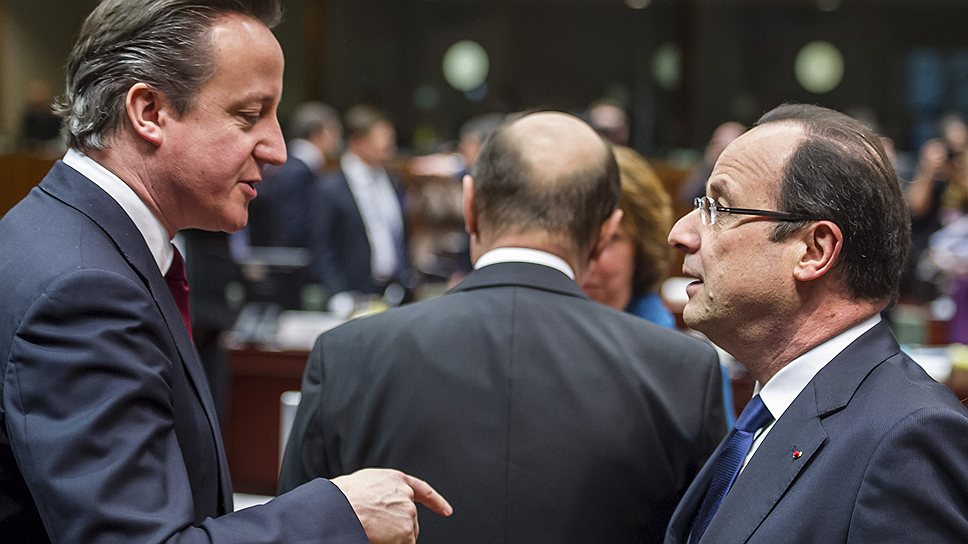 Премьер Великобритании Дэвид Кэмерон (слева) и президент Франции Франсуа Олланд возрождают Антанту. Пока —на сирийском направлении