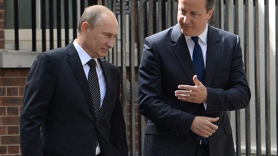 Владимир Путин и Дэвид Кэмерон, обсудив проблему Сирии, пришли к выводу, что ее надо решать