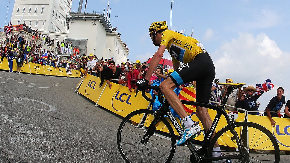Успехи в горах позволяют Кристоферу Фруму уверенно лидировать в Tour de France