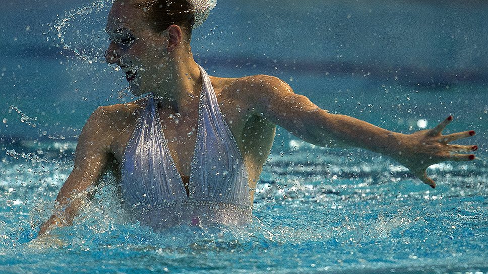 Светлана Ромашина (на фото) в отсутствие Натальи Ищенко станет лидером сборной России по синхронному плаванию