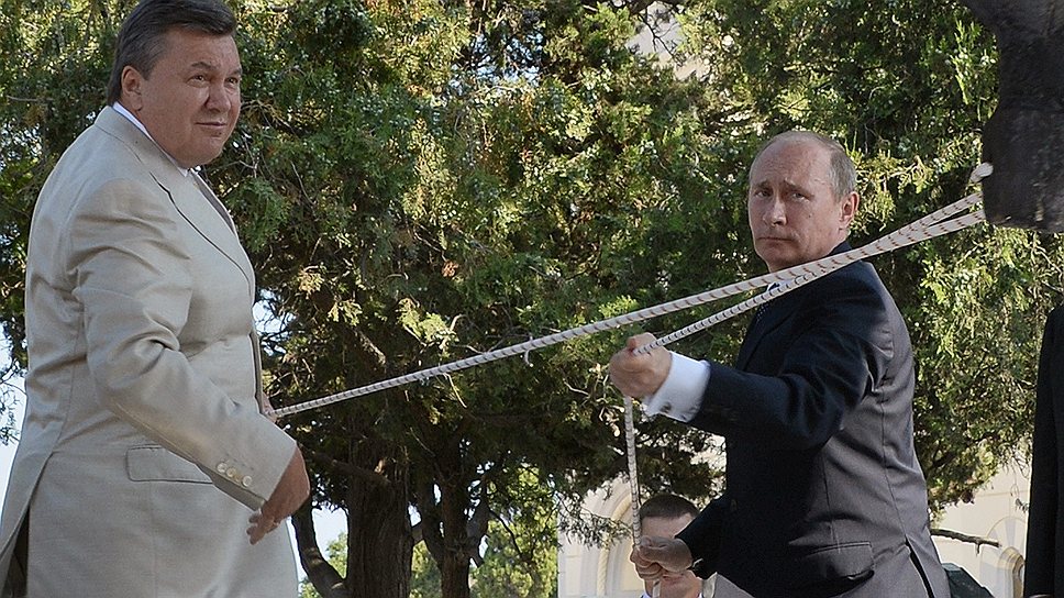 Вводя в эксплуатацию колокол одной из украинских церквей, Владимир Путин и Виктор Янукович демонстрировали редкое (и по-другому ведь не скажешь) единодушие