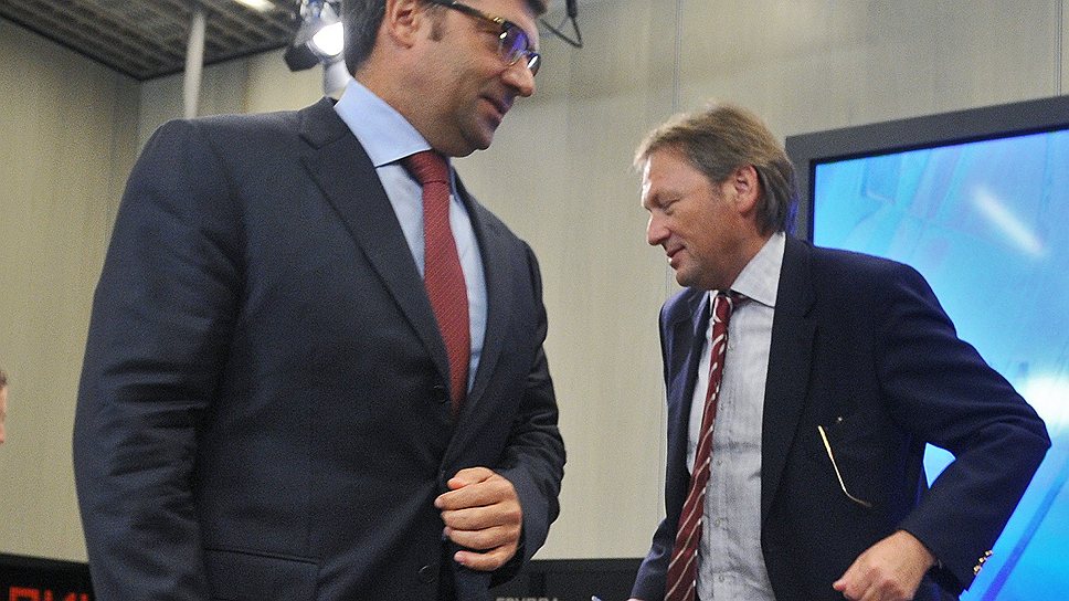 Борис Титов (справа) и Олег Денисенко пока смогли освободить по амнистии только 205 предпринимателей