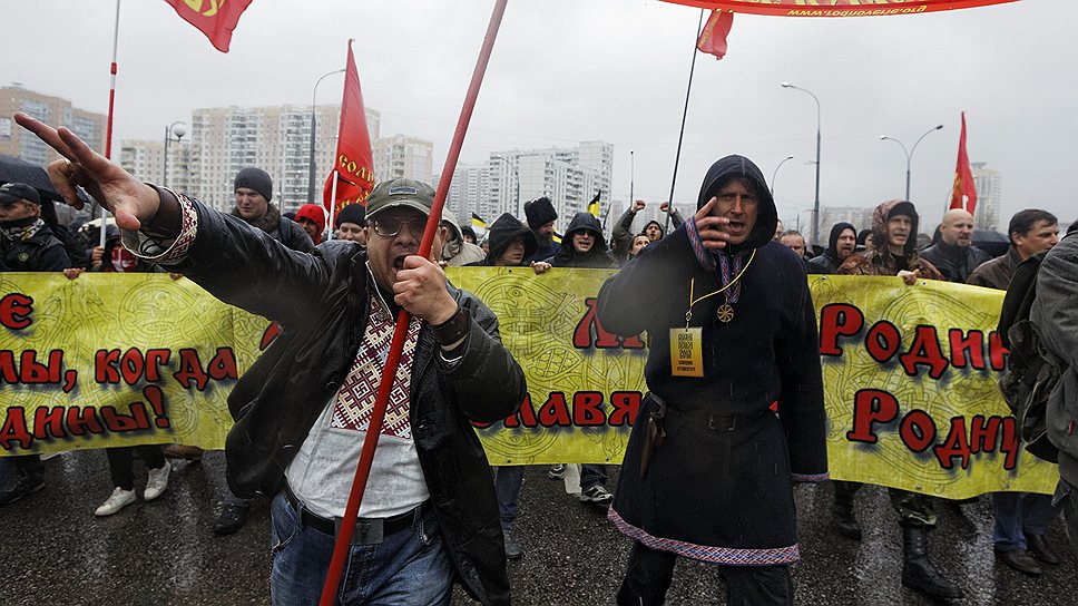 Как прошел «Русский марш» в 2013 году