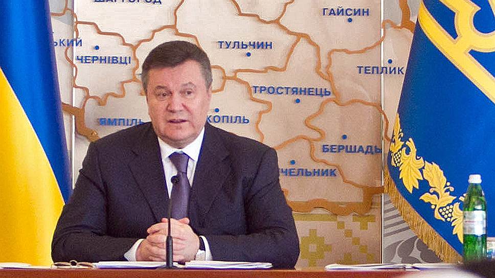 Как Виктор Янукович начал подавать признаки президента