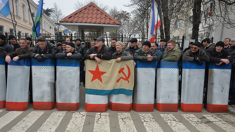 В Симферополе пророссийских митингов явно больше, чем проукраинских