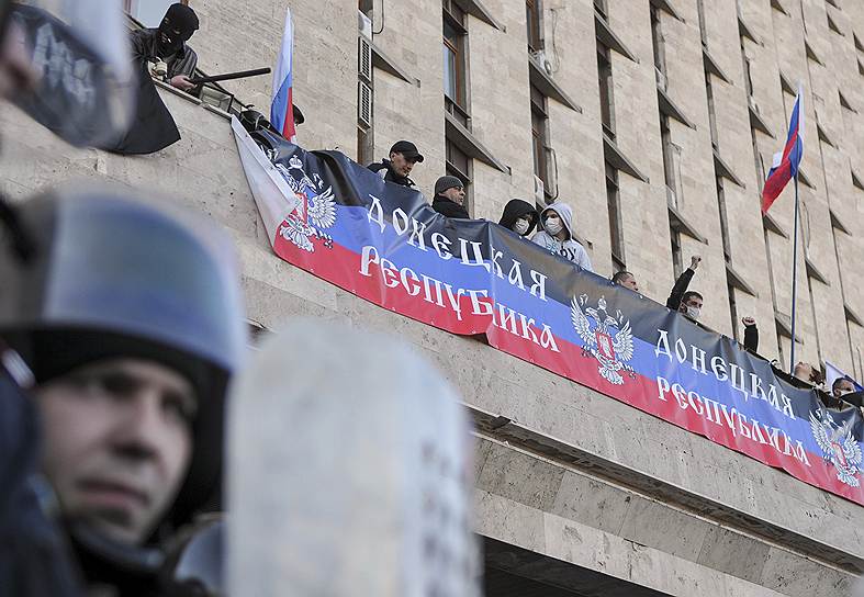 Местные правоохранительные органы не препятствовали провозглашению Донецкой республики