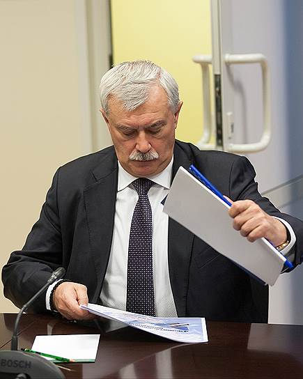 Георгий Полтавченко еще находится в «раздумьях» по поводу досрочных выборов, но отмечает, что ситуация в Петербурге «стабильная»