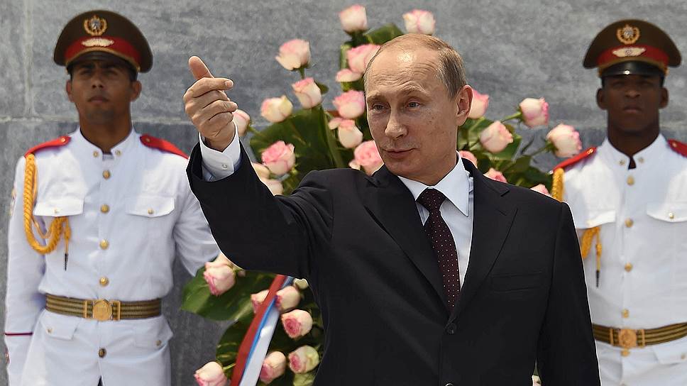 Как Владимир Путин ехал на финал чемпионата мира по футболу