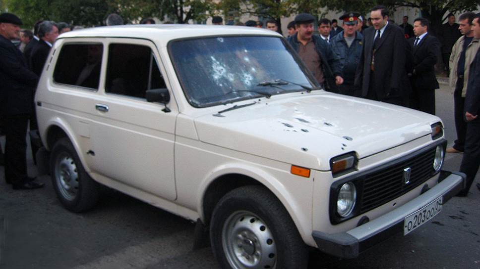 Место убийства вице-премьера правительства Карачаево-Черкесии Ансара Тебуева