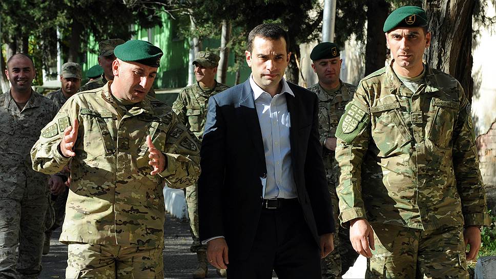 Министр обороны Грузии Ираклий Аласания 
