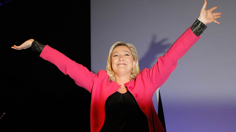 Лидер французской партии &amp;quot;Национальный фронт&amp;quot; (FN) Марин Ле Пен
