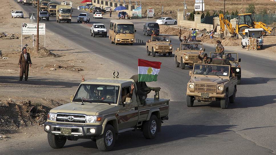 Иракские курды пришли на помощь сирийским