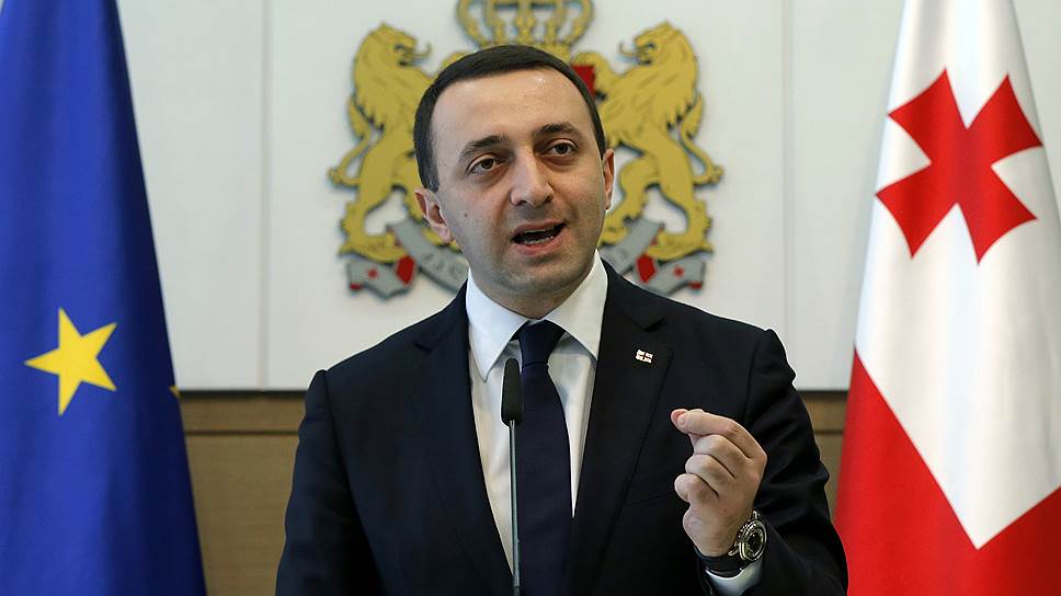 Премьер Грузии Ираклий Гарибашвили 