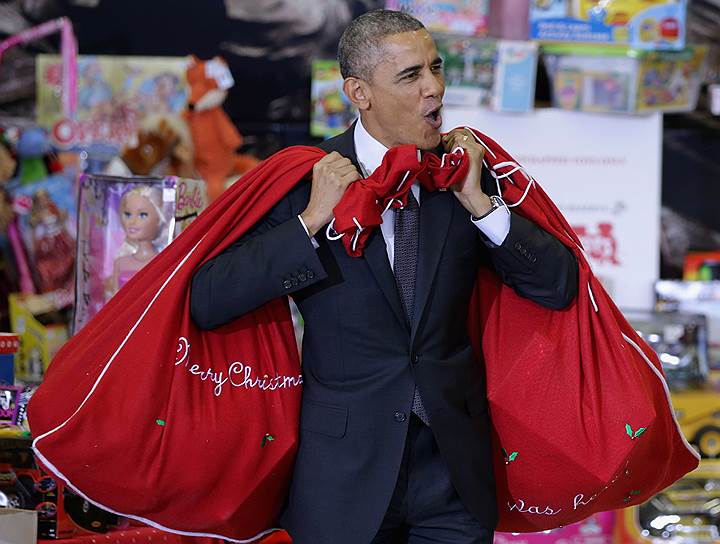 Рост популярности, зафиксированный социологами, стал для Барака Обамы лучшим рождественским подарком