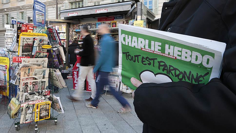 Charlie Hebdo с пророком на обложке разошелся рекордным тиражом