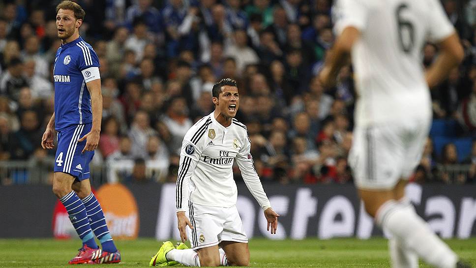 Два гола Криштиану Роналду не помогли встать с колен «Реалу», уступившему на своем поле «Шальке»