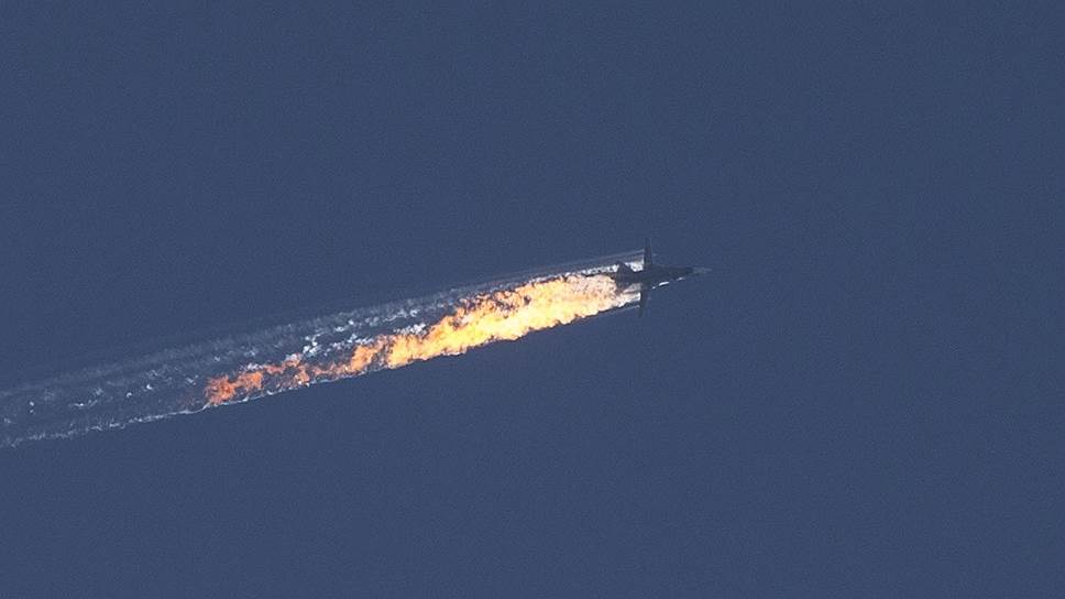 Как турецкие ВВС сбили российский бомбардировщик Су-24