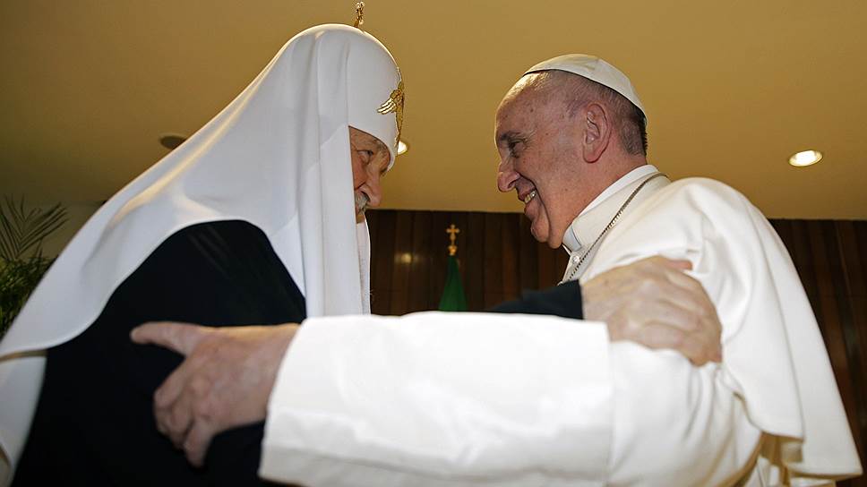 Патриарх встретил и проводил папу в аэропорту Гаваны