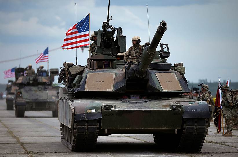 Основной боевой танк сухопутных сил США M1A2 Abrams