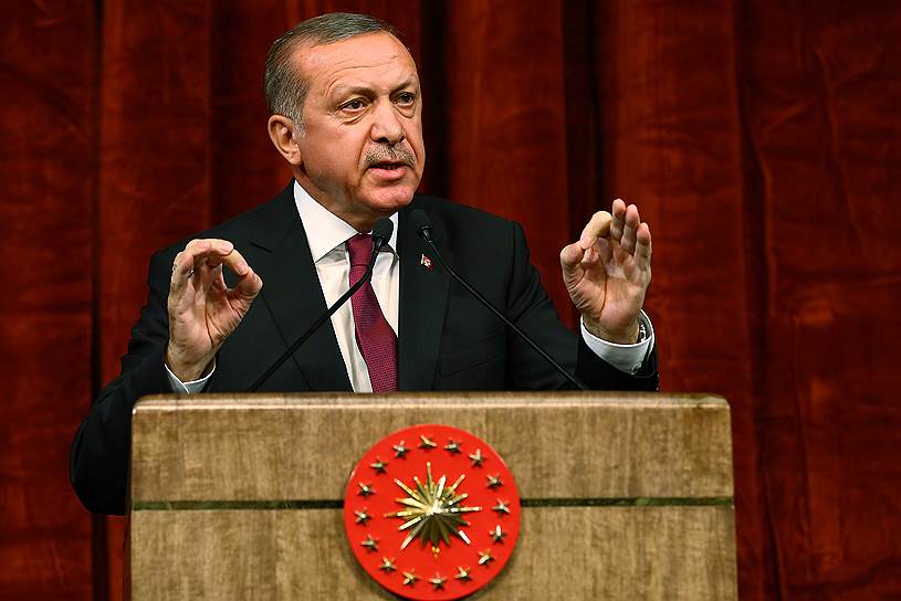 Президент Турции Реджип Тайип Эрдоган