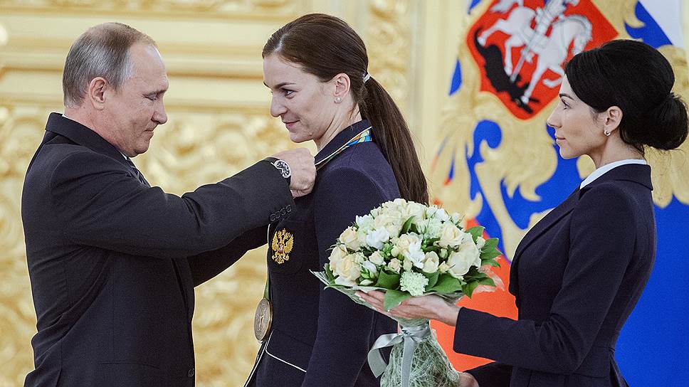 Как Владимир Путин принял олимпийских чемпионов и призеров