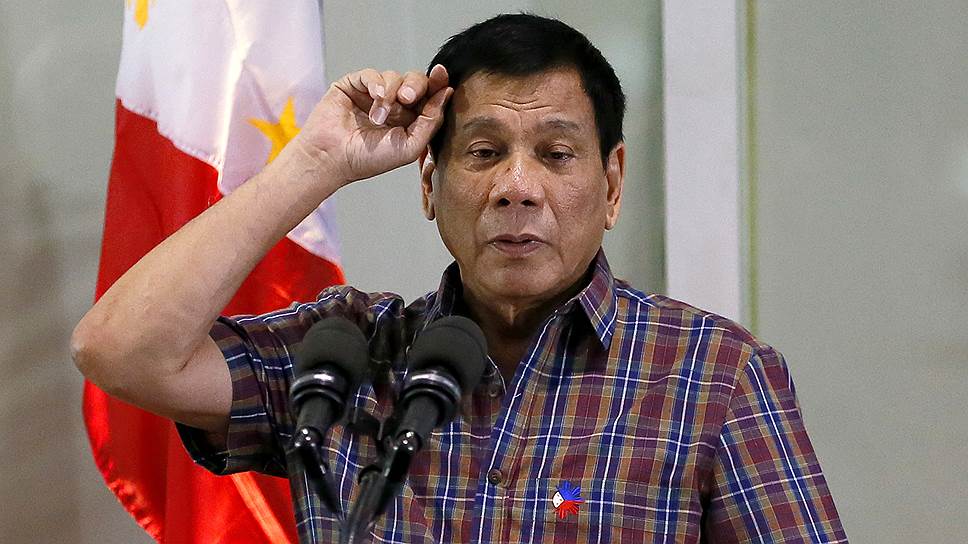 Президент Филиппин помог Китаю крепким словом