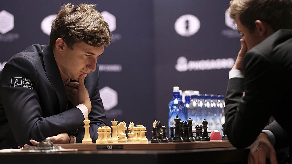 Как идет борьба российского и норвежского шахматиста