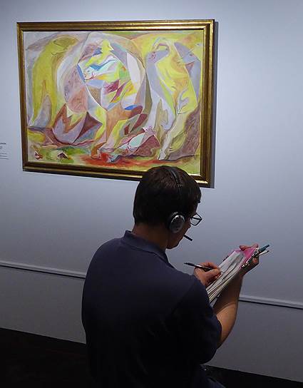 Художники работают на выставке в музее Майоля, как когда-то в галерее Поля Розенберга