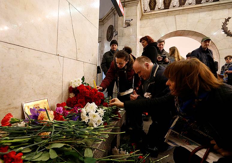 Основные обстоятельства совершения теракта в метро были установлены еще до окончания траура по его жертвам