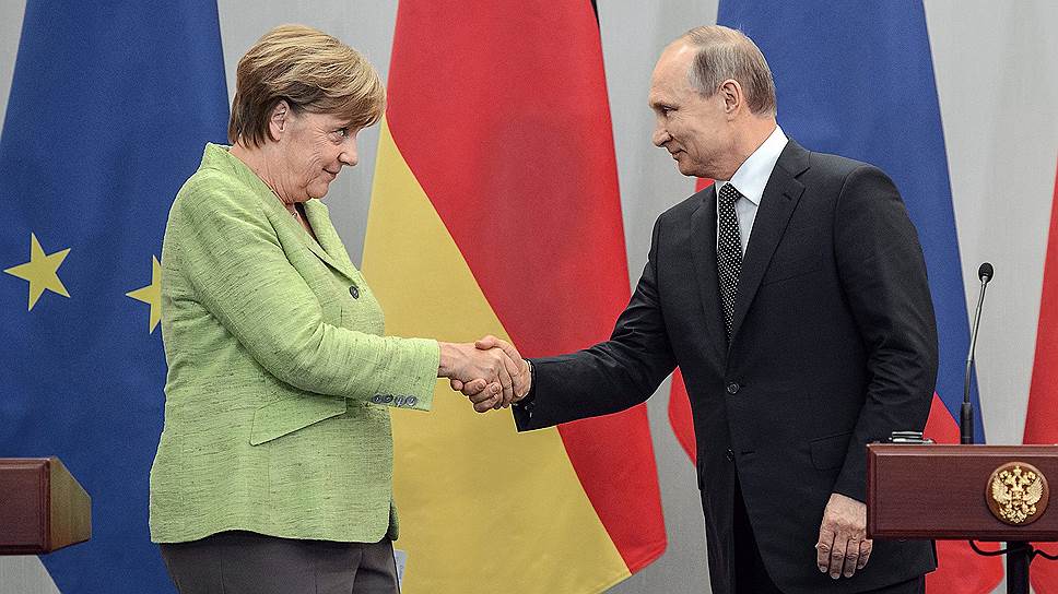 Чем закончились переговоры с немецким канцлером в сочинской резиденции Владимира Путина