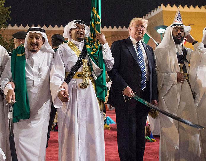 В ходе визита в Саудовскую Аравию президент США Дональд Трамп попытался предстать борцом за стабильность на Ближнем Востоке