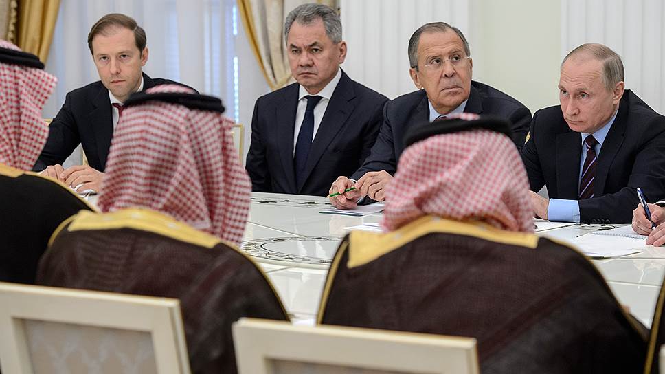 Как Владимир Путин встретился с делегацией из Саудовской Аравии