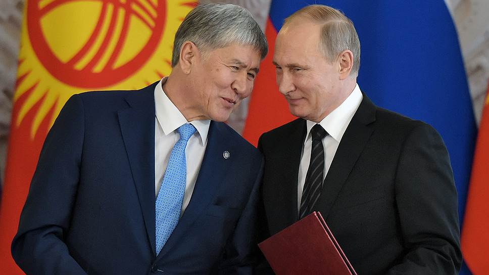 Как прошла встреча Владимира Путина и Алмазбека Атамбаева