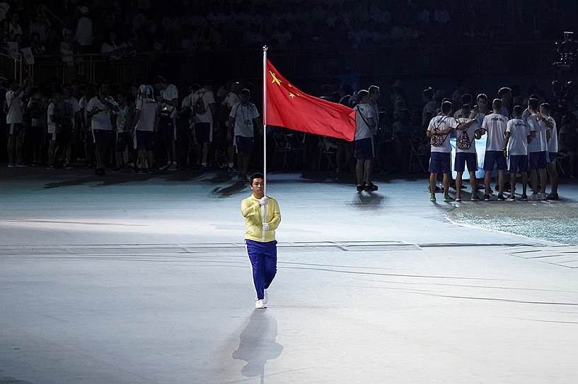 Китайская делегация в полном составе бойкотировала церемонию открытия Универсиады на Тайване