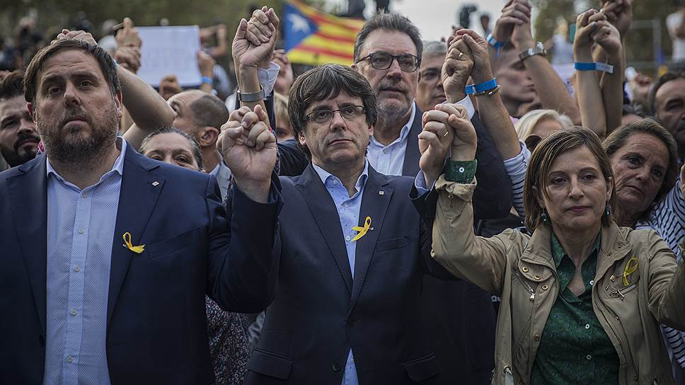 Как Мадрид пытается подавить бунт Барселоны