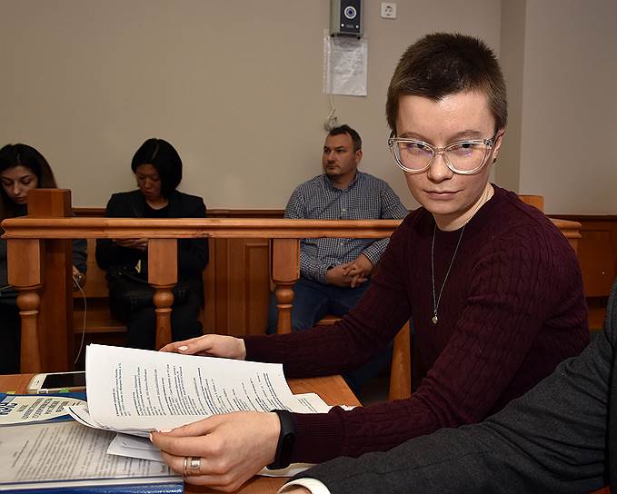 Адвокат Дарьяна Грязнова (на фото) не сумела убедить суд доводами об общественной значимости дела Валленберга
