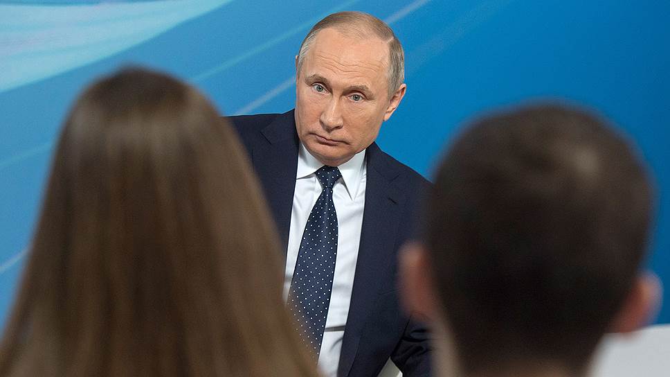 Как Владимир Путин приехал на форум «Россия — страна возможностей» и использовал каждую из представившихся