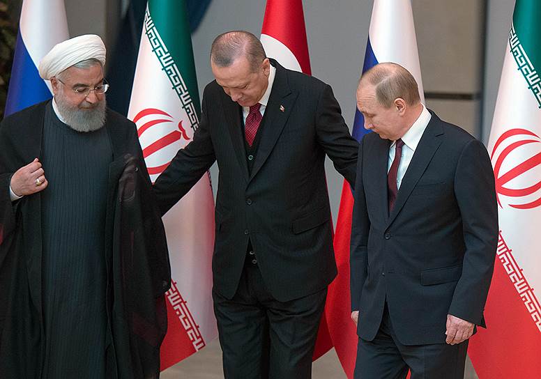 На встрече в Анкаре президенты Ирана, Турции и России сосредоточились на Сирии