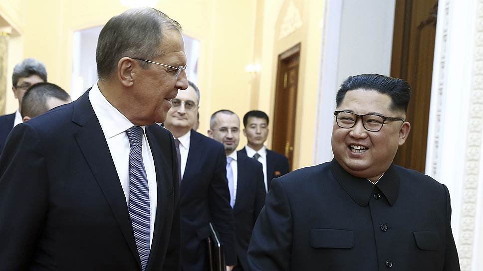 Как Сергей Лавров встретился с лидером Северной Кореи Ким Чен Ыном