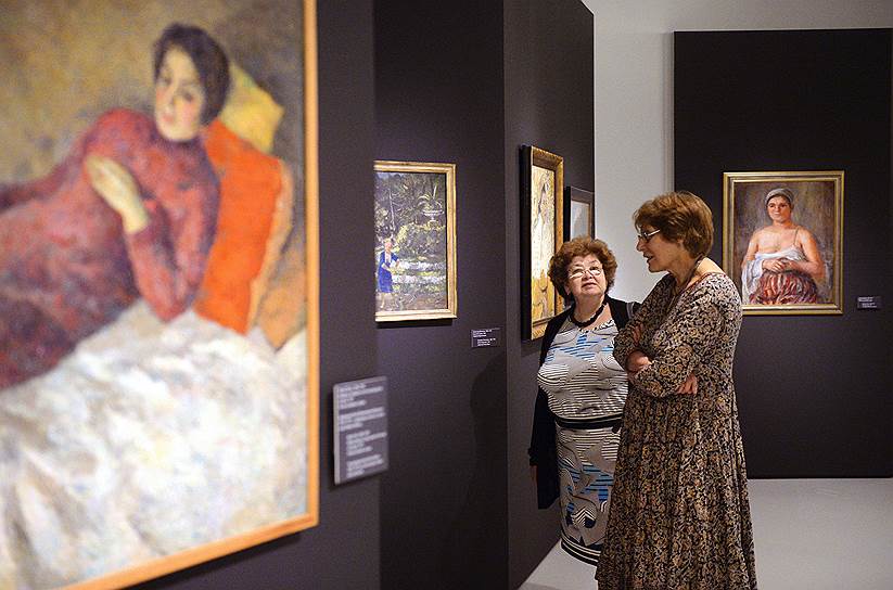 Создатели выставки предлагают разглядеть в раннем творчестве будущих русских авангардистов французский акцент