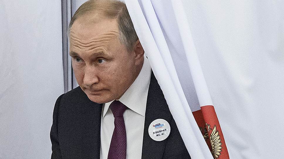 Как Владимир Путин проголосовал на выборах мэра Москвы