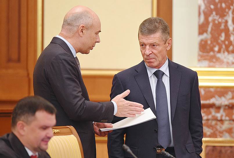 Первый вице-премьер Антон Силуанов и вице-премьер Дмитрий Козак продолжат спор о том, что такое прибыль госмонополий — доходы бюджета или его расходы