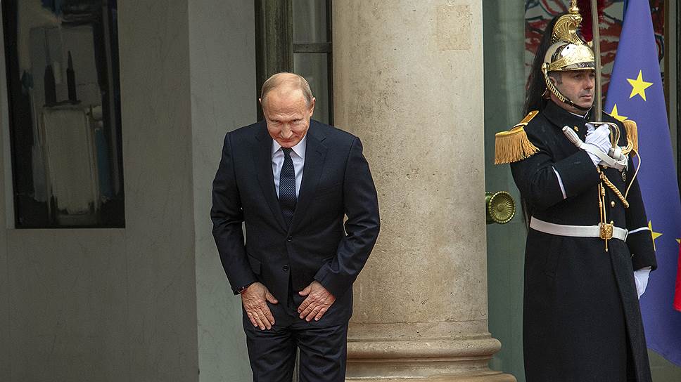 Как Владимир Путин приехал последним в Елисейский дворец