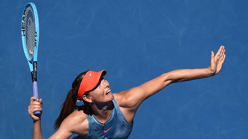 Как Мария Шарапова начала выступление на Australian Open