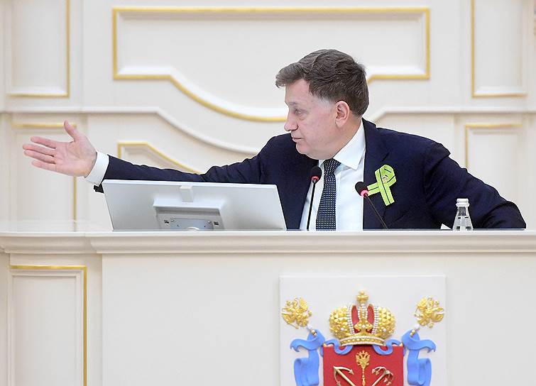 Председатель Законодательного собрания Санкт-Петербурга Вячеслав Макаров 