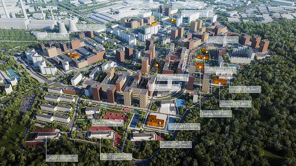 Проект планировки по программе реновации района «Метрогородок»