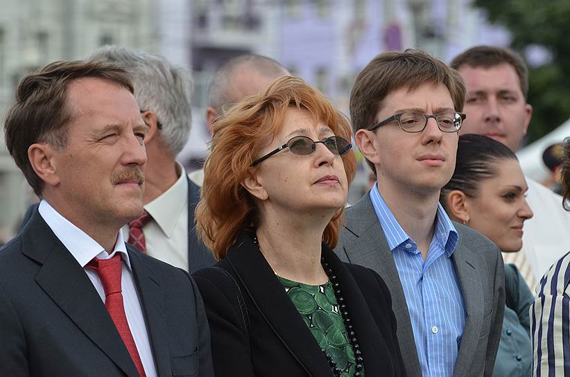 Алексей Гордеев, его жена Татьяна и сын Никита