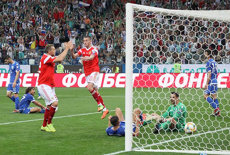 Сборная России пока не давала поводов усомниться в том, что она выйдет в финальную часть чемпионата Европы 2020 года