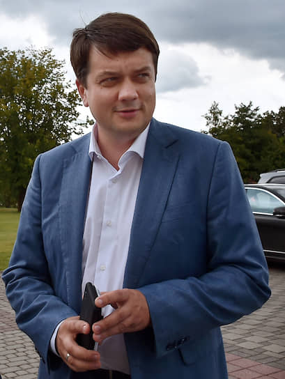 Лидер партии «Слуга народа» Дмитрий Разумков